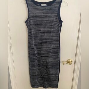 MLLP Navy midi Sleeveless Dress